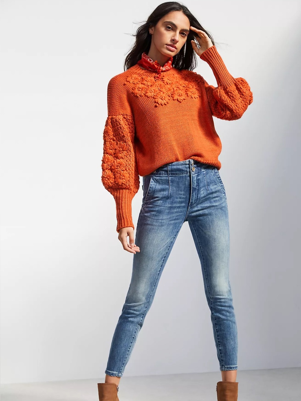 [Anthropology] PILCRO • Darted High Rise Skinny Jean